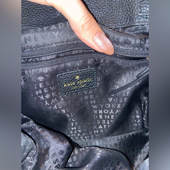 Kate Spade Small Breezy Backpack Black EUC